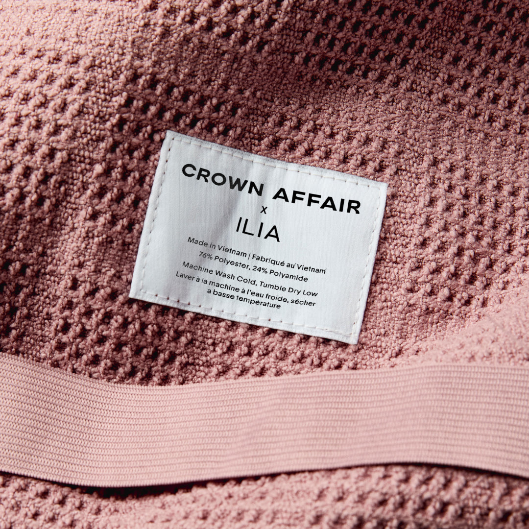 Crown Affair x Ilia The Towel in Pink