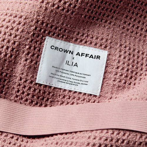 Crown Affair x Ilia The Towel in Pink